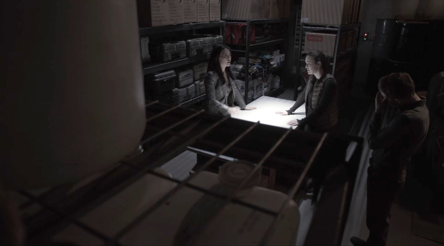 May, Fitz, and Simmons in the Lighthouse in 2022.