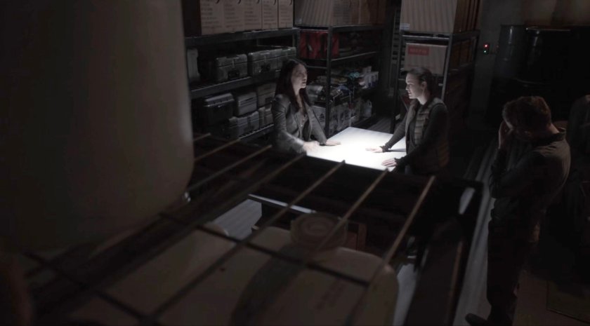 May, Fitz, and Simmons in the Lighthouse in 2022.