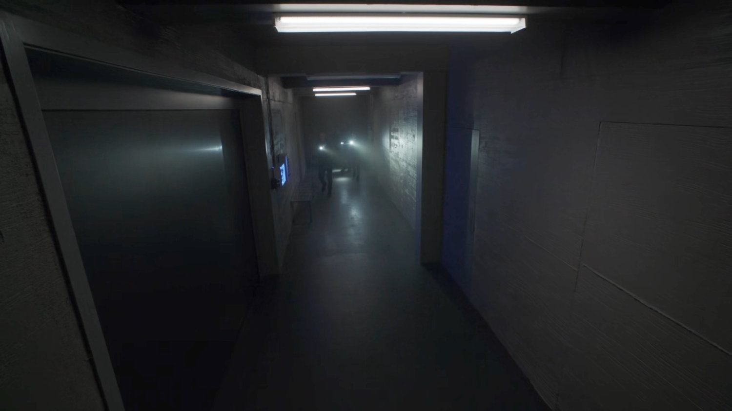 The Agents inside an aerospace lab in St Louis.