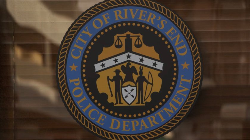 The seal of the Police Department of River's End.