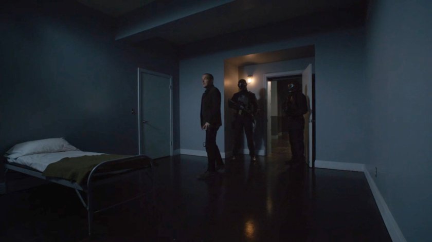 Coulson in General Hale's Base.