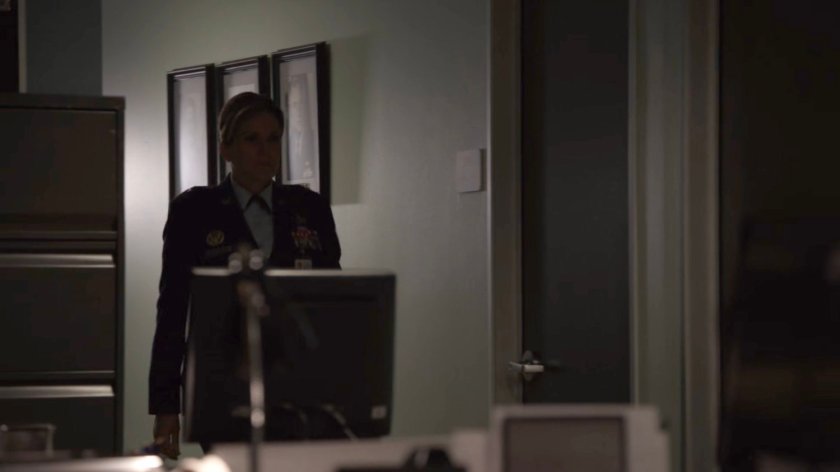 General Hale in the Air Force offices.