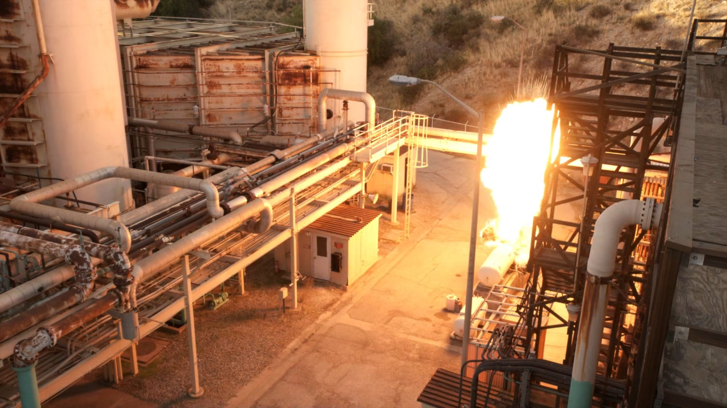 An explosion outside of a HYDRA R&D site in Herefordshire.