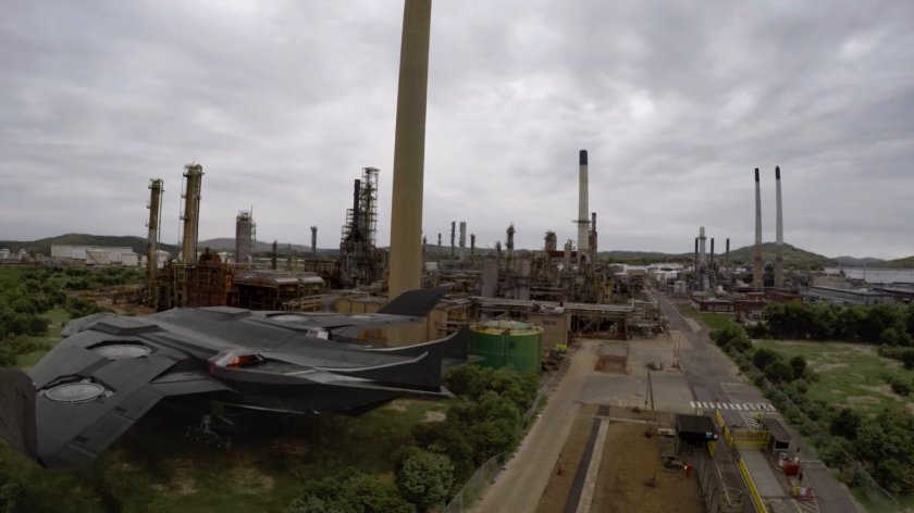 Zephyr One landing outside a HYDRA R&D site in Hereforshire.