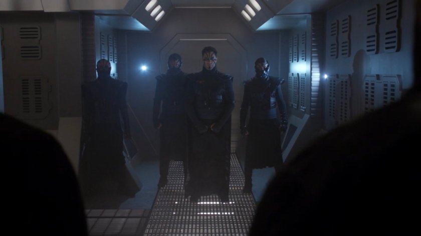 Remorath on Qovas's space ship.