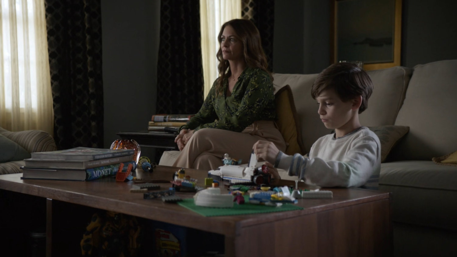 Carla and George Talbot in their home.