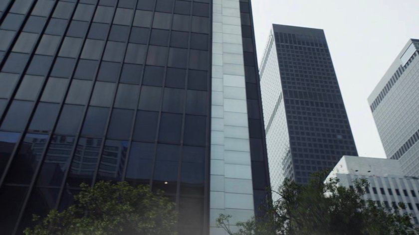 View of Chicago high rises.