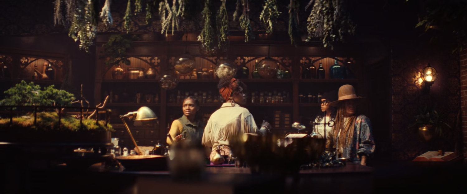 Zelma, Madeline, Ronnie, and Riri in the Western Cortex of Neverish.