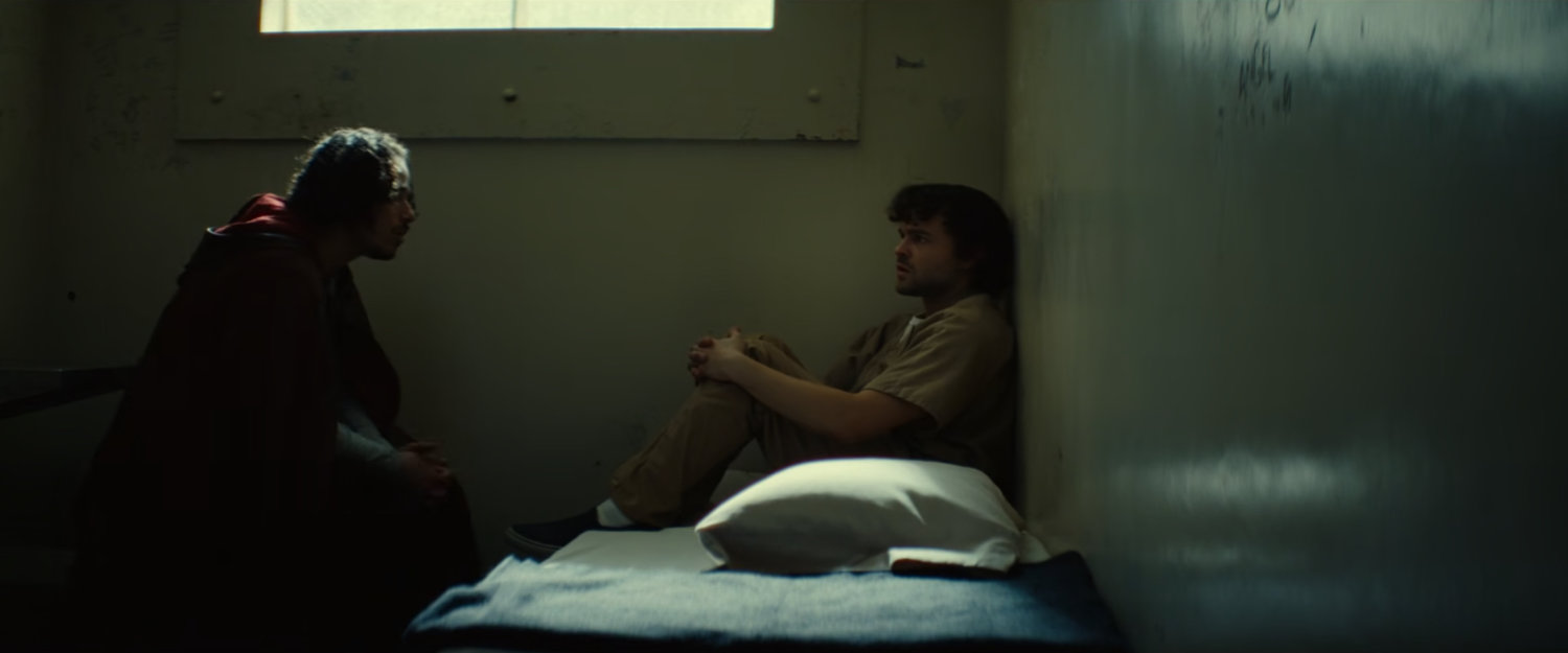 The Hood and Joe in a cell at the Cook County Jail.