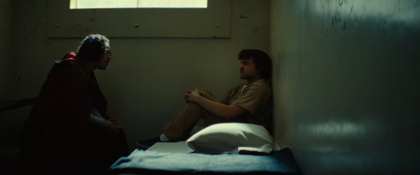 The Hood and Joe in a cell at the Cook County Jail.