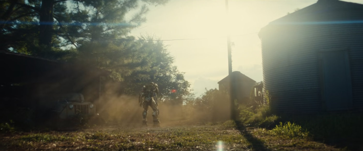 Ironheart landing at Joe's bunker.