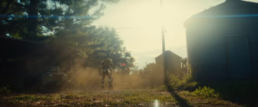 Ironheart landing at Joe's bunker.