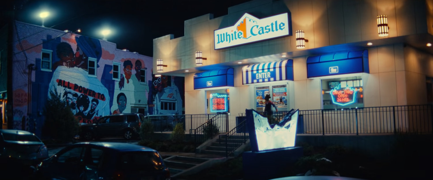 Exterior of White Castle.
