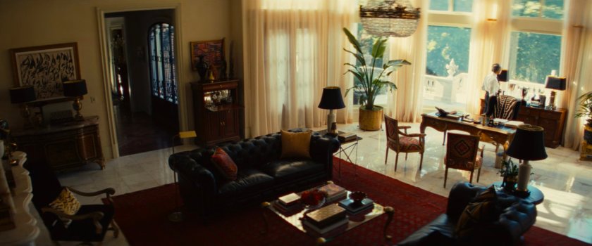 Arthur Robbins in his mansion office.