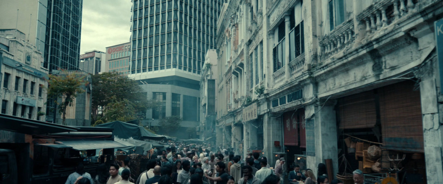 A street in Kuala Lumpur.