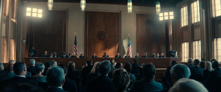 Interior of Senate Chamber.