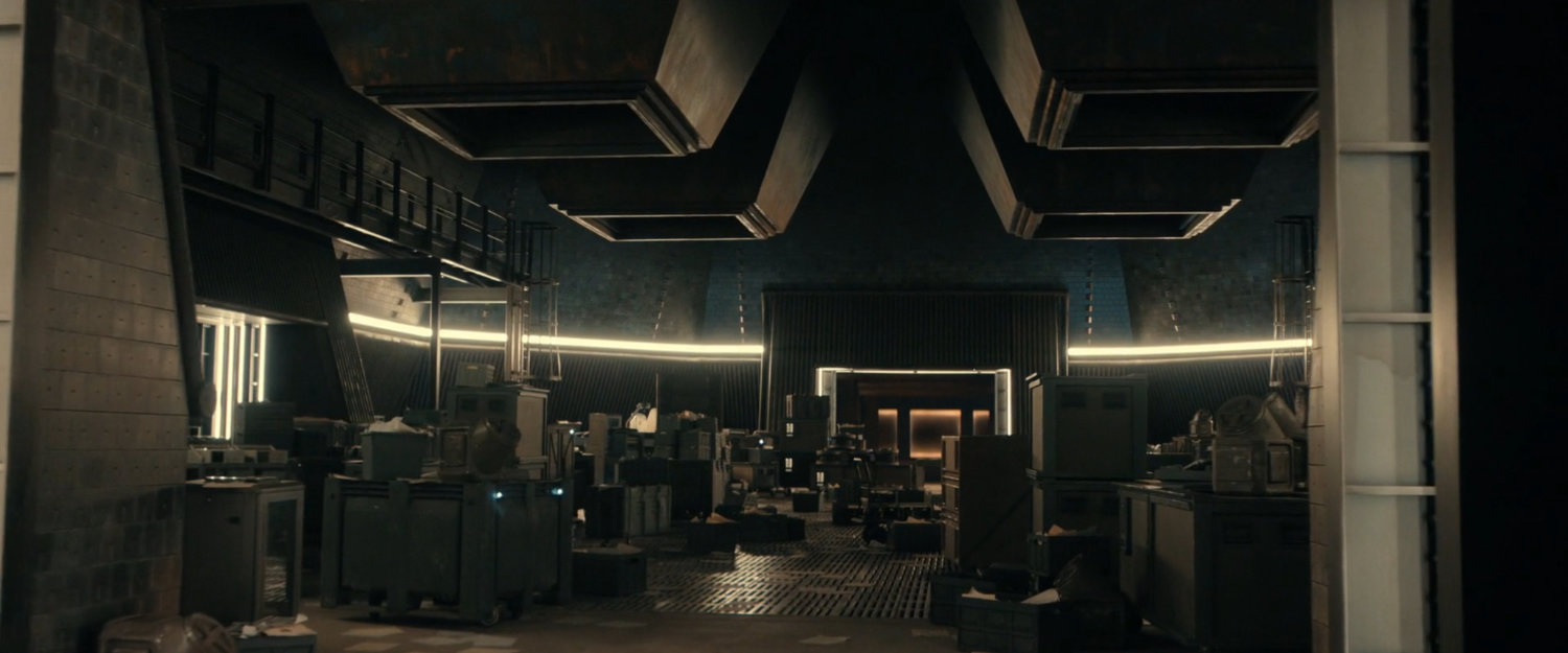 Interior of OXE Vault in Utah.