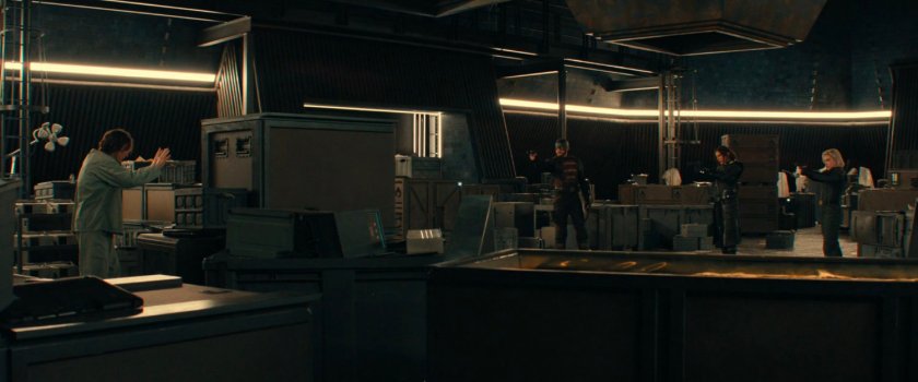 Bob, Walker, Ghost, and Yelena in the OXE Vault in Utah.