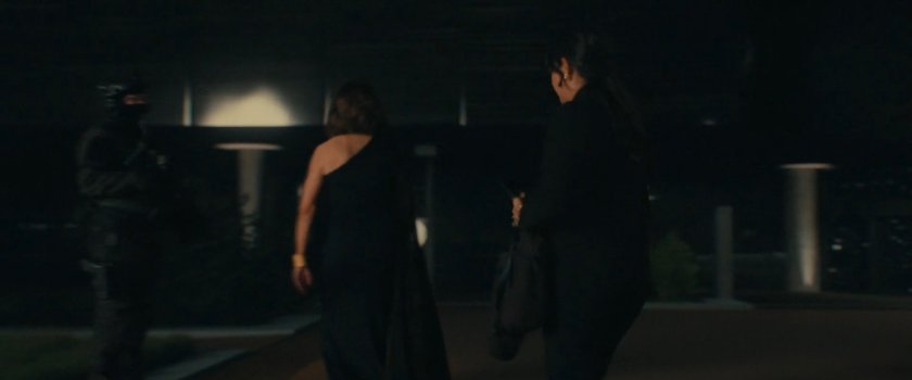 Valentina and Mel exiting a limo in Washington DC.