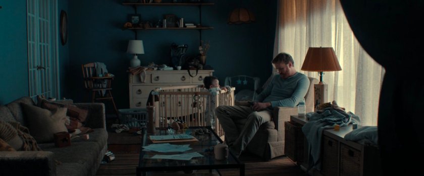 John Walker in his living room.