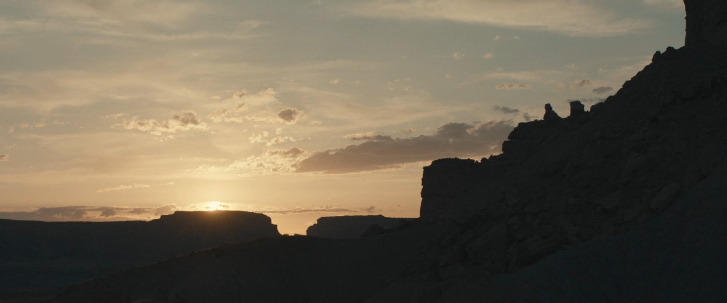Sunrise over Utah.