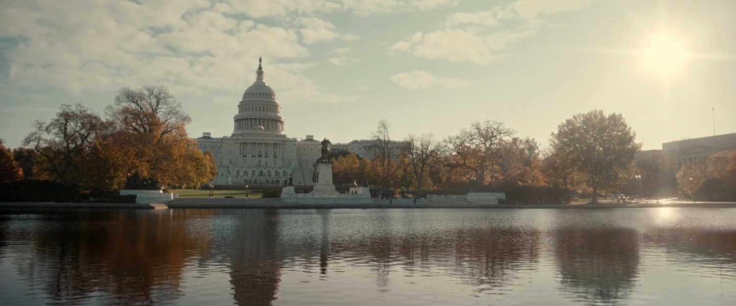 Exterior of the US Capitol.
