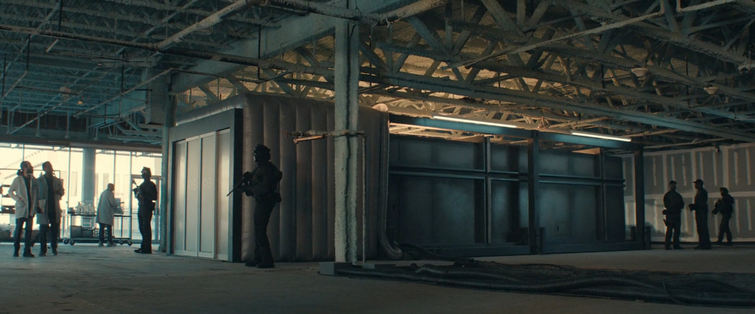 An unfinished floor of the Watchtower.