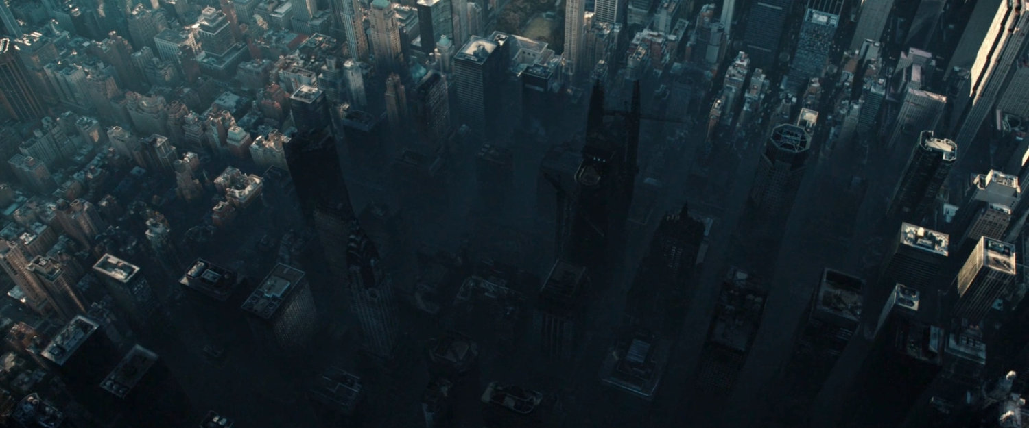 The Void spreading across Manhattan.