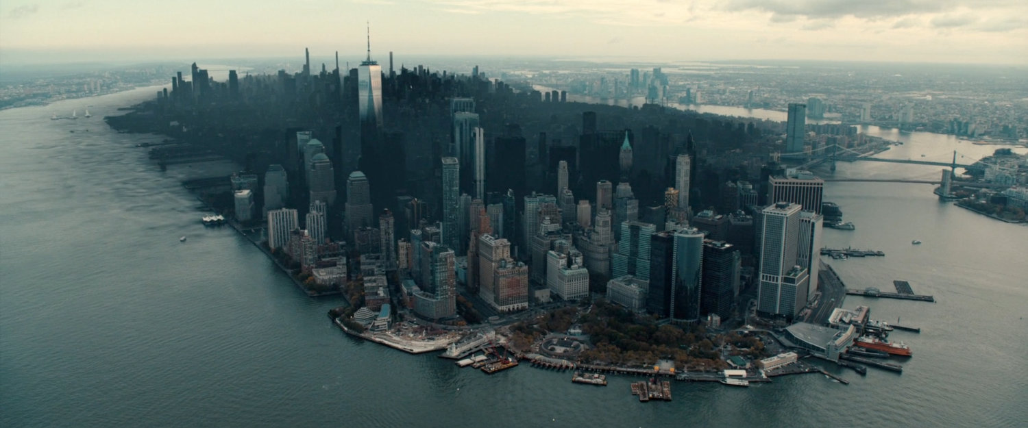 The Void spreading across Manhattan.