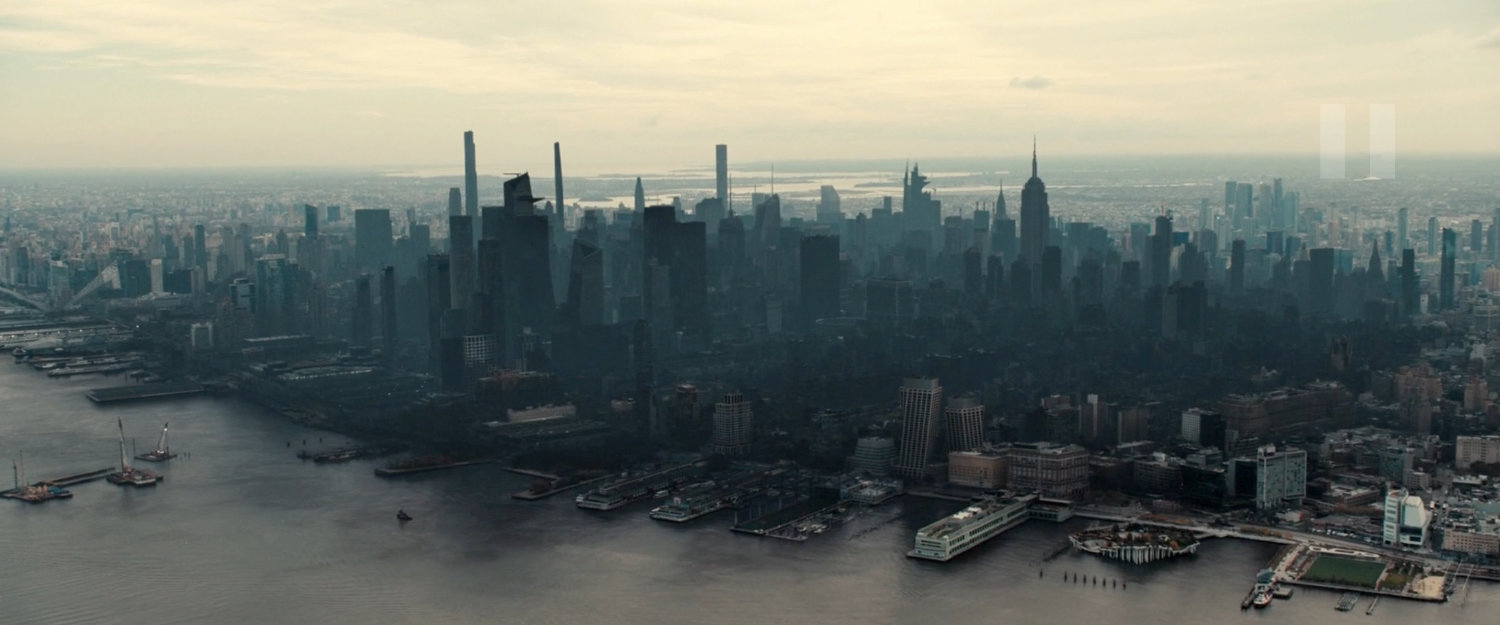 The Void receding from Manhattan.