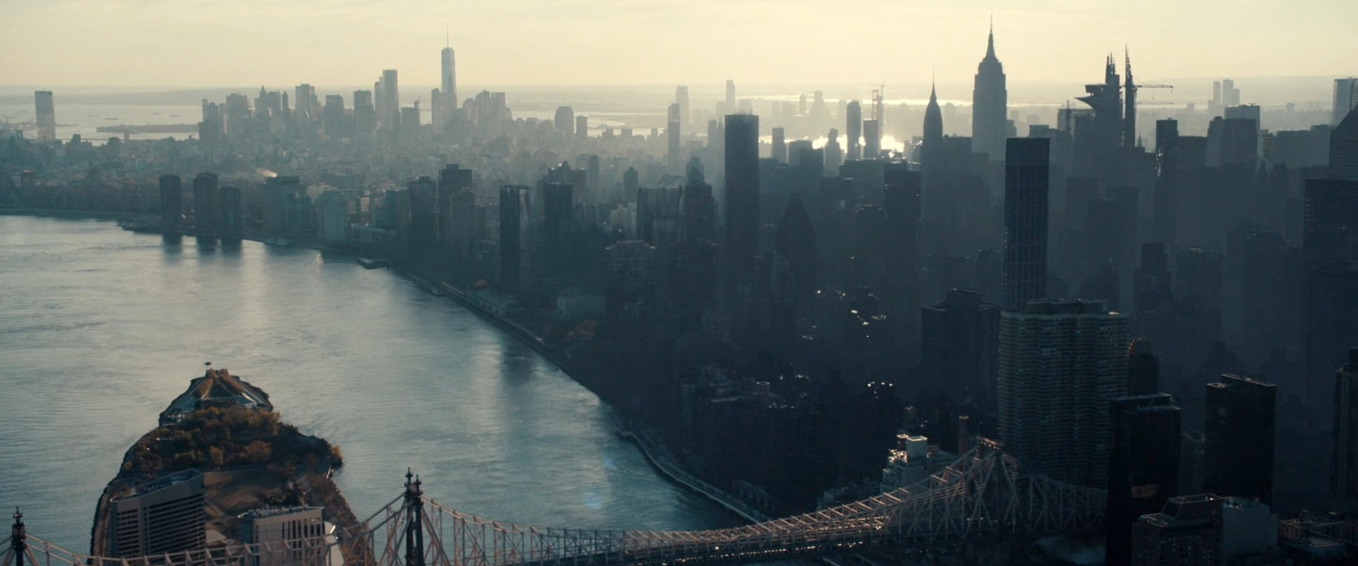 The Void receding from Manhattan.
