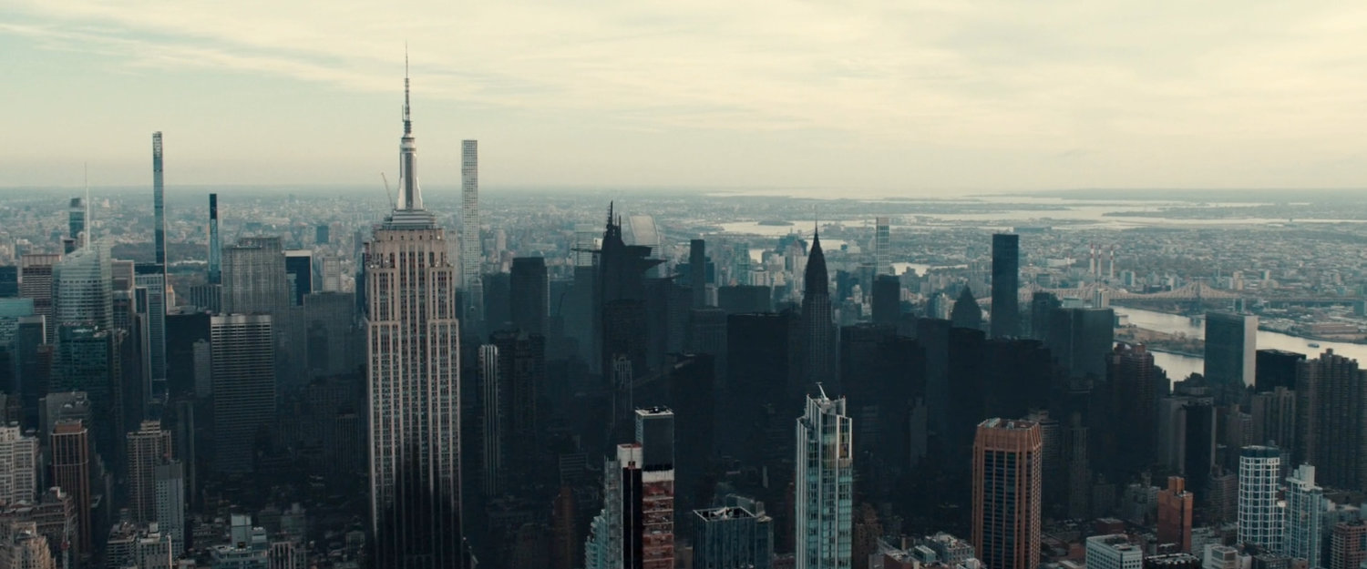 The Void receding from Manhattan.