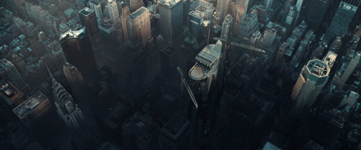 The Void receding from Manhattan.
