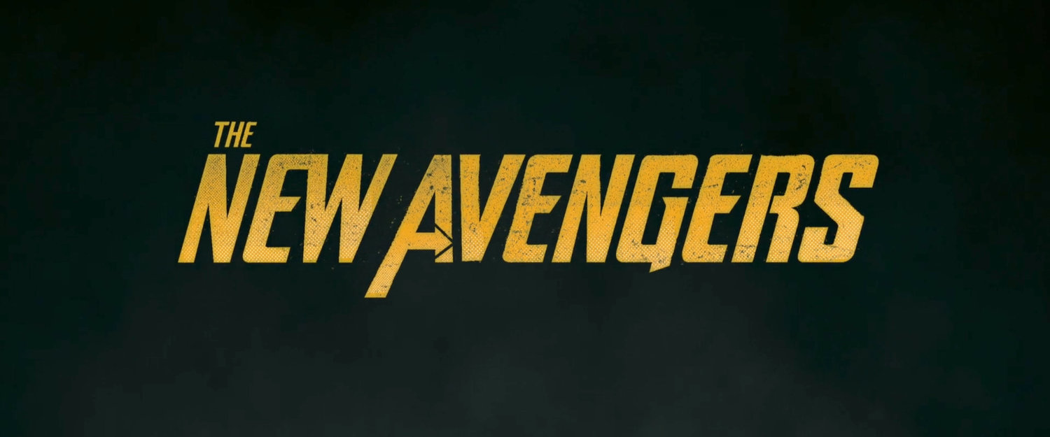 The New Avengers title card.