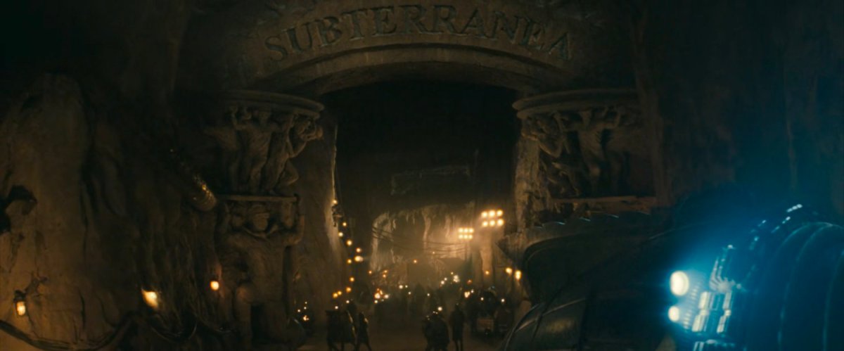 The entrance to Subterranea.