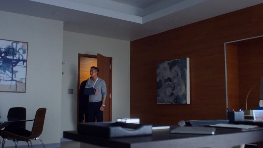 Pryce Cheng enters Jeri Hogarth's office.