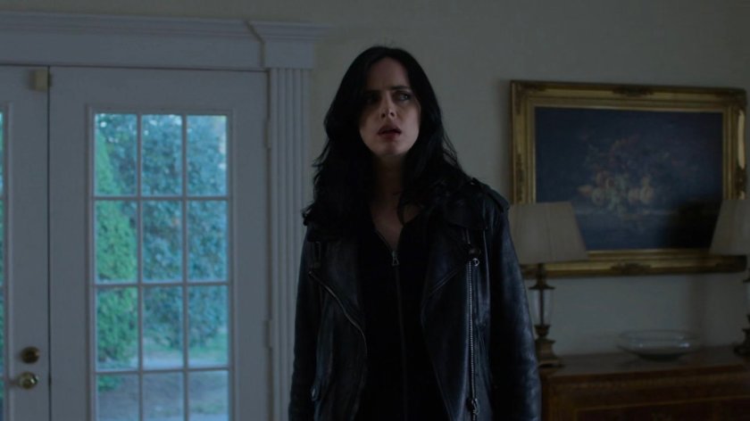 Jessica in Dr. Kozlov's house.