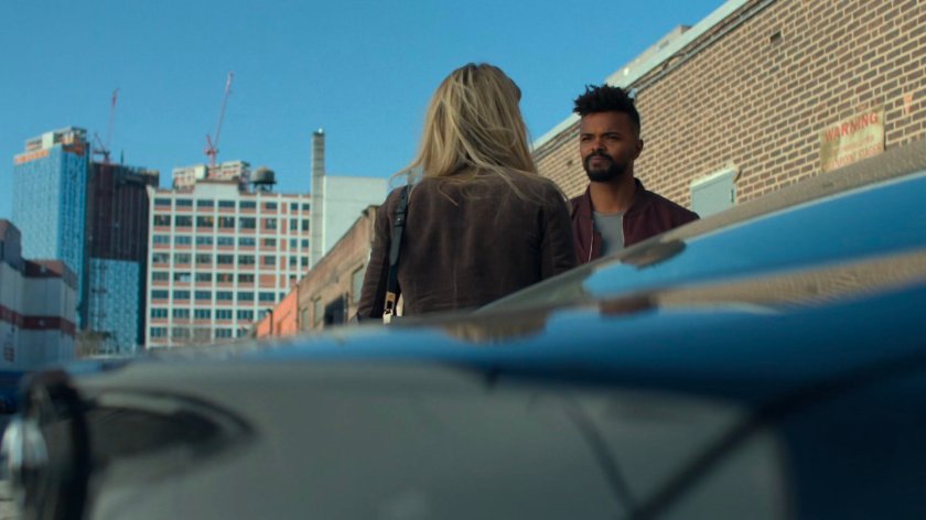 Trish and Malcolm outside Greenpoint Stages.