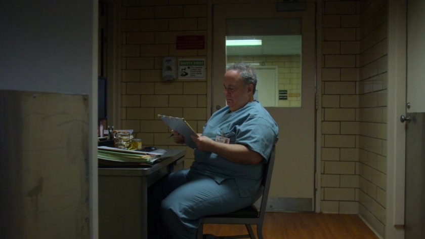 Murray inside the Riverbank Medical Center.