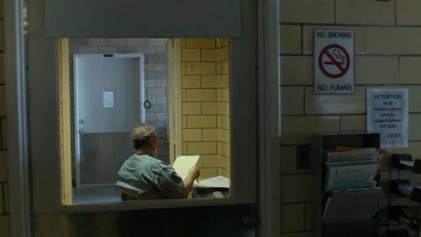 Murray inside the Riverbank Medical Center.