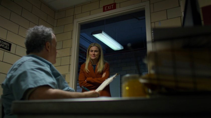 Trish and Murray inside the Riverbank Medical Center.