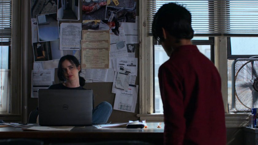 Jessica and Vido in her office.