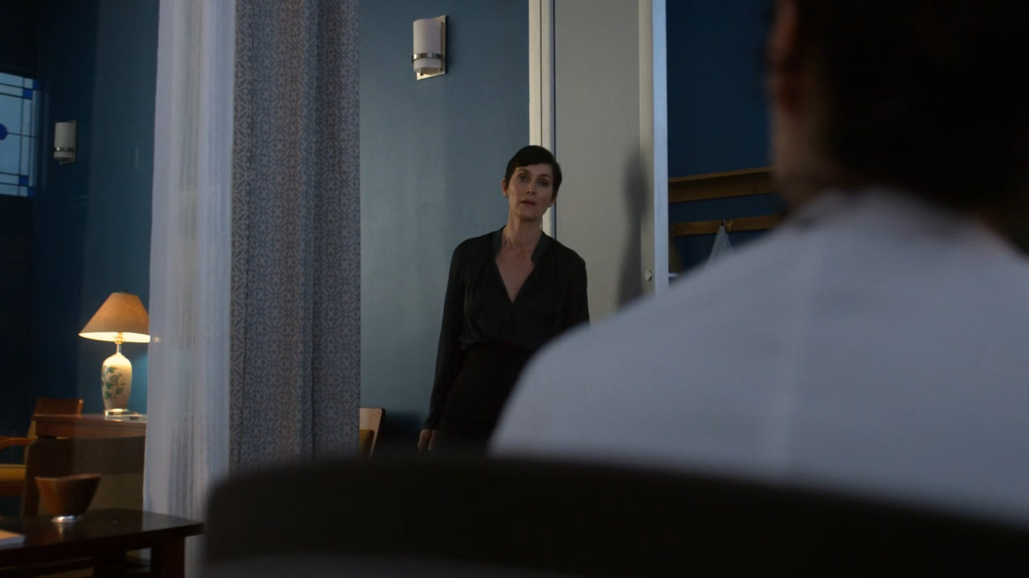 Jeri in Dr. Zakarian's office.