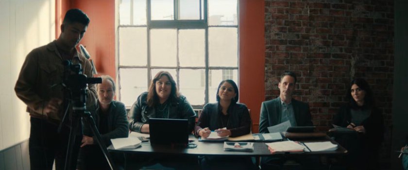 Casting agents for Wonder Man at the audition.