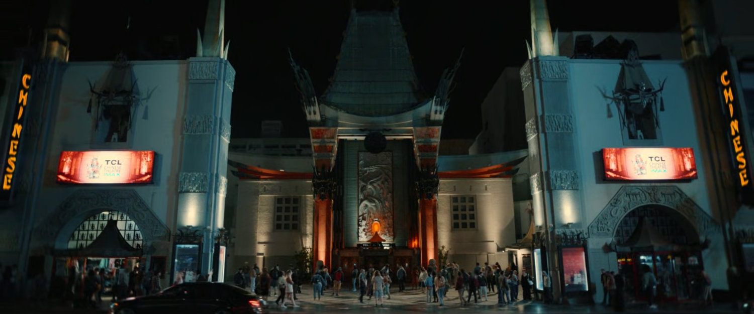 Exterior of the Chinese Theater.