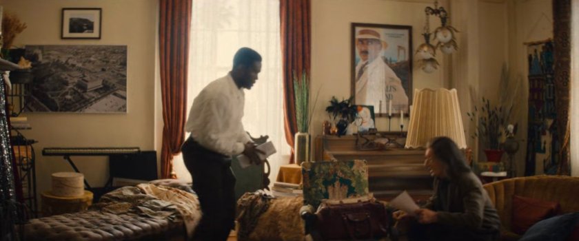 Trevor and Simon in Trevor's apartment.