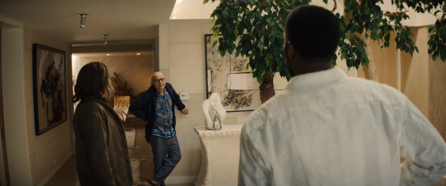 Trevor and Simon with Joe Pantoliano in his house.