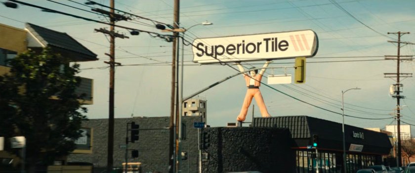 Exterior of Superior Tile store.