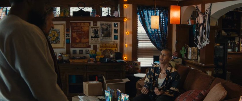 Trevor and Simon with Esteban in his house.