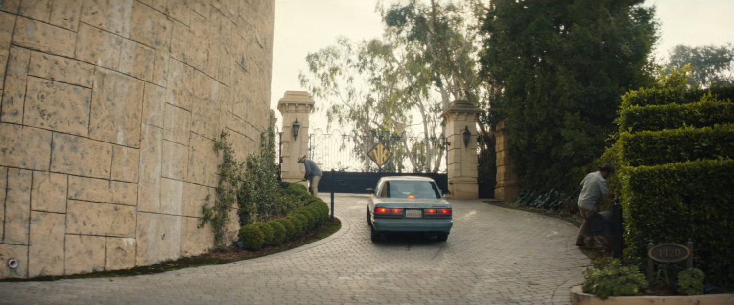Entrance to Von Kovak's mansion.